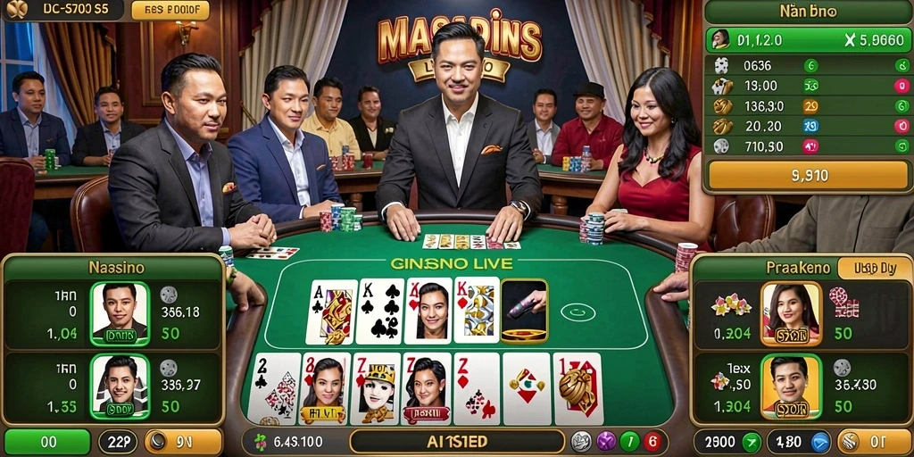 supervip - Screenshot menunjukkan fitur interaksi dengan pemain lain.